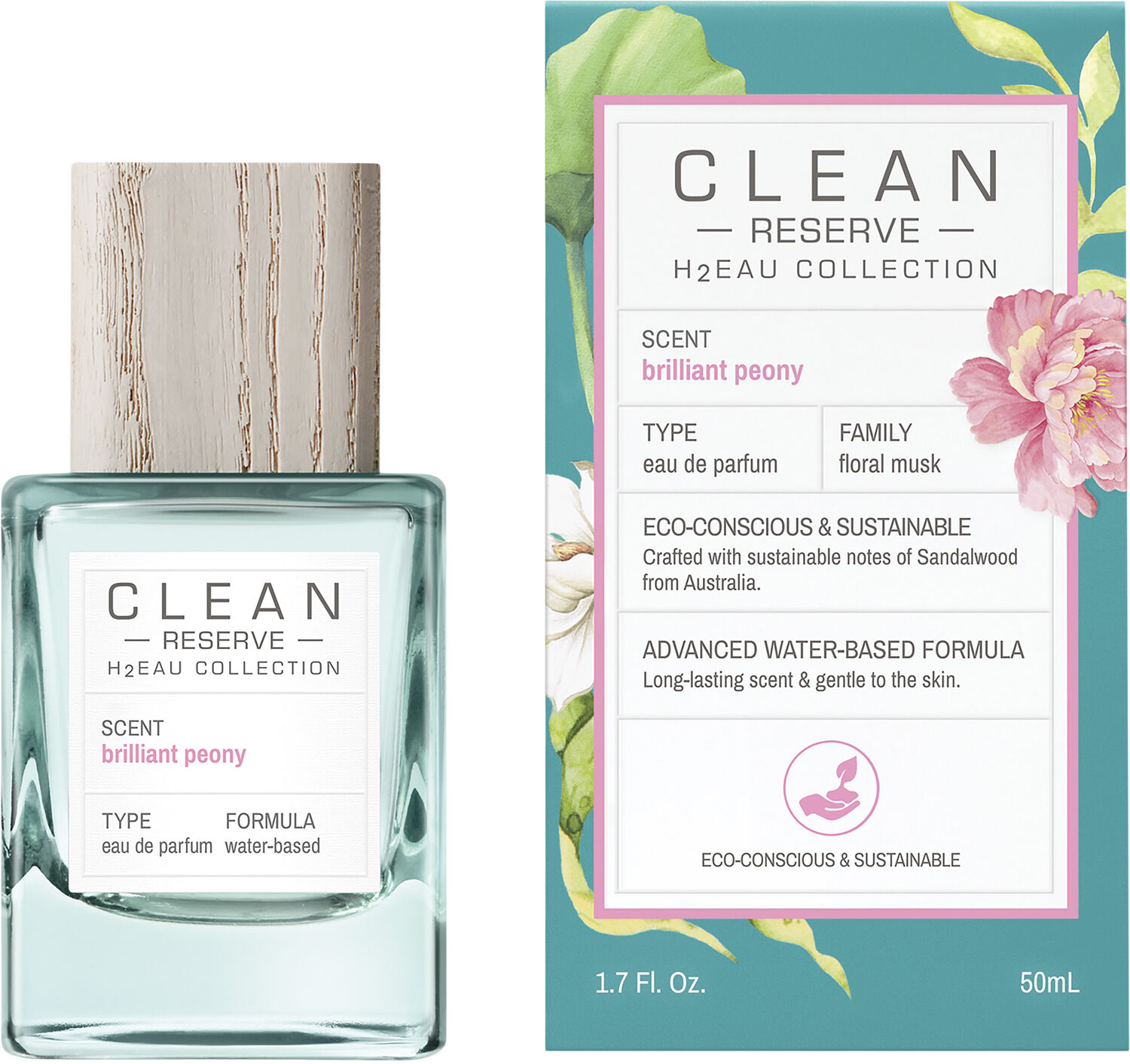 Clean Reserve H2EAU Brilliant Peony EdP