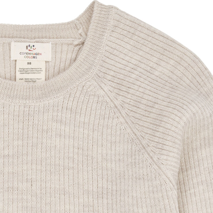 MERINO CLASSIC RIB BLOUSE