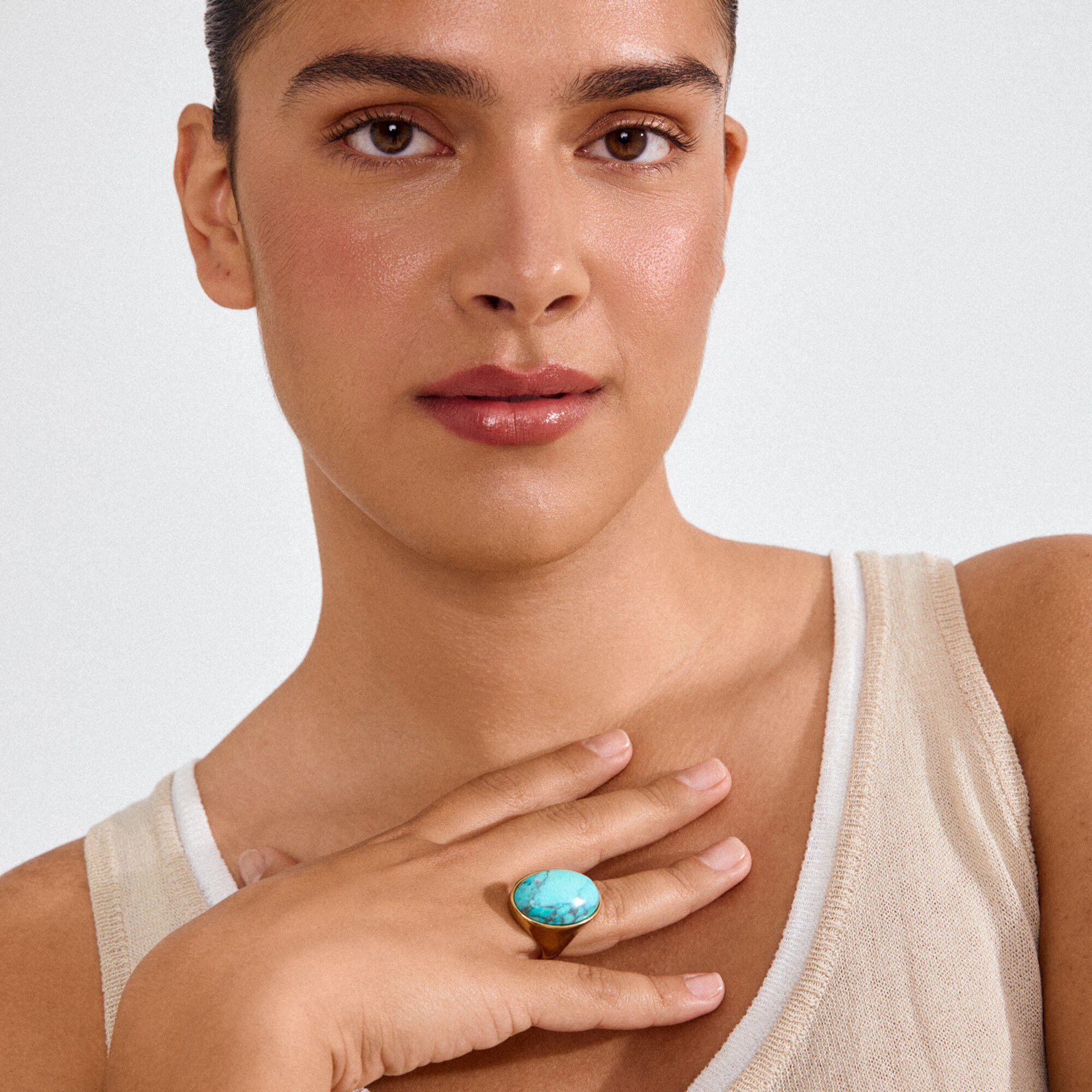 THALEN ring gold-plated