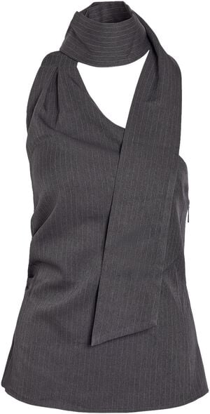 NMPINE ONE SHOULDER SCARF TOP