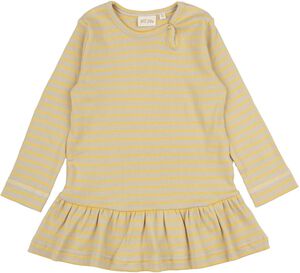 Dress L/S Modal Striped