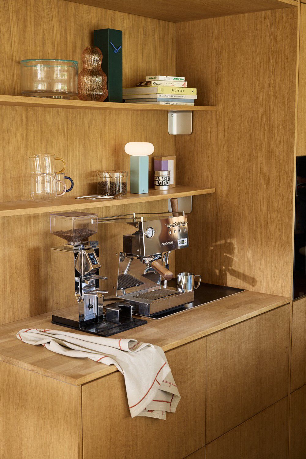 Low Portable Lamp Blue