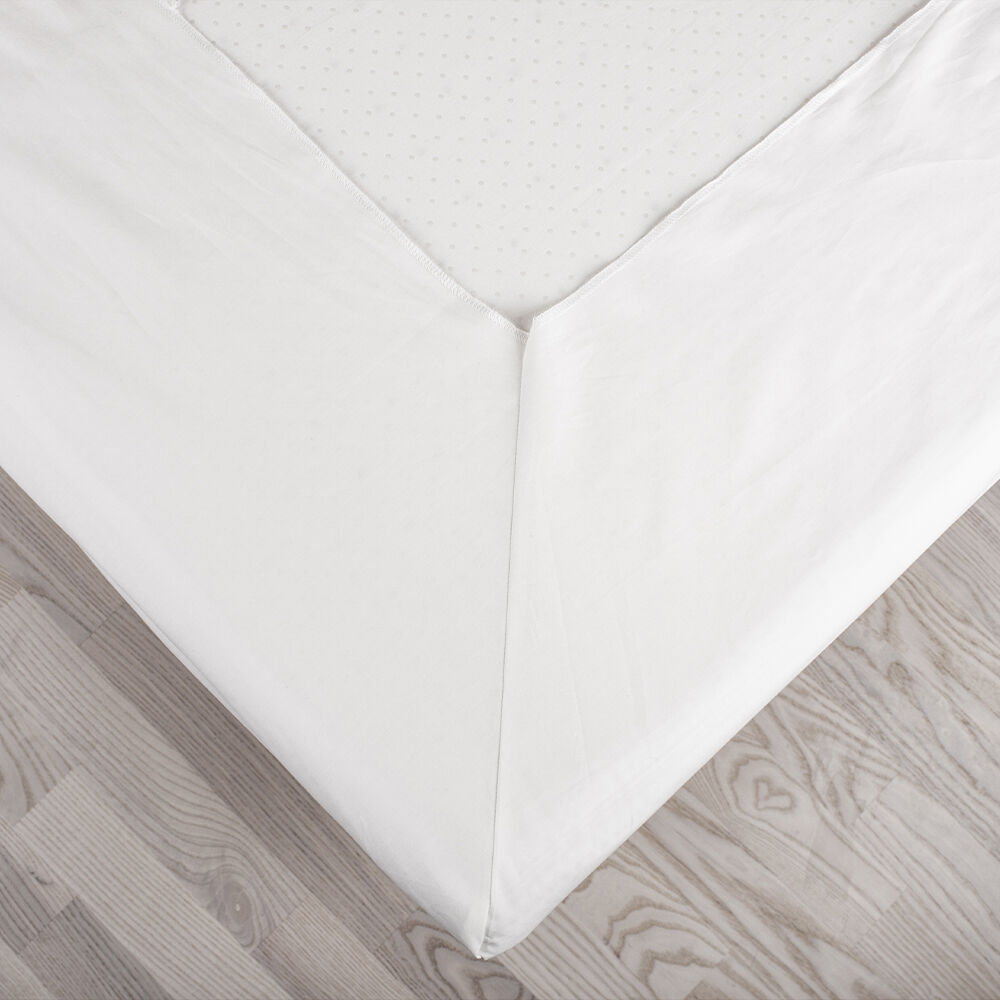 &Oslash;kologisk kuvertlagen, percale - GOTS, hvid