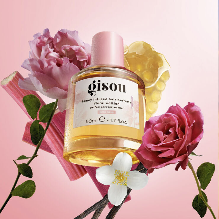 Honey Infused Hair Perfume blomsterudgave - Vild rose
