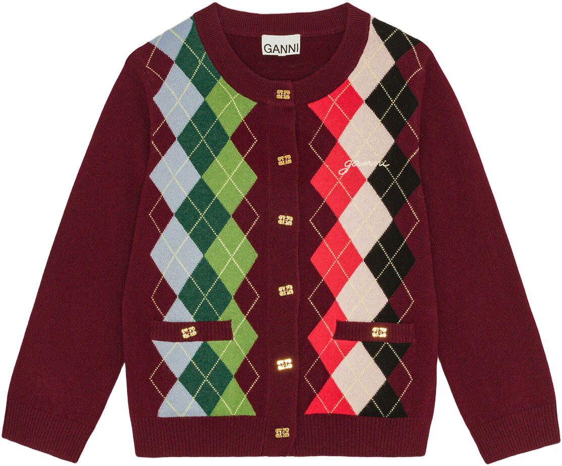 Cashmere Wool Mix Cardigan