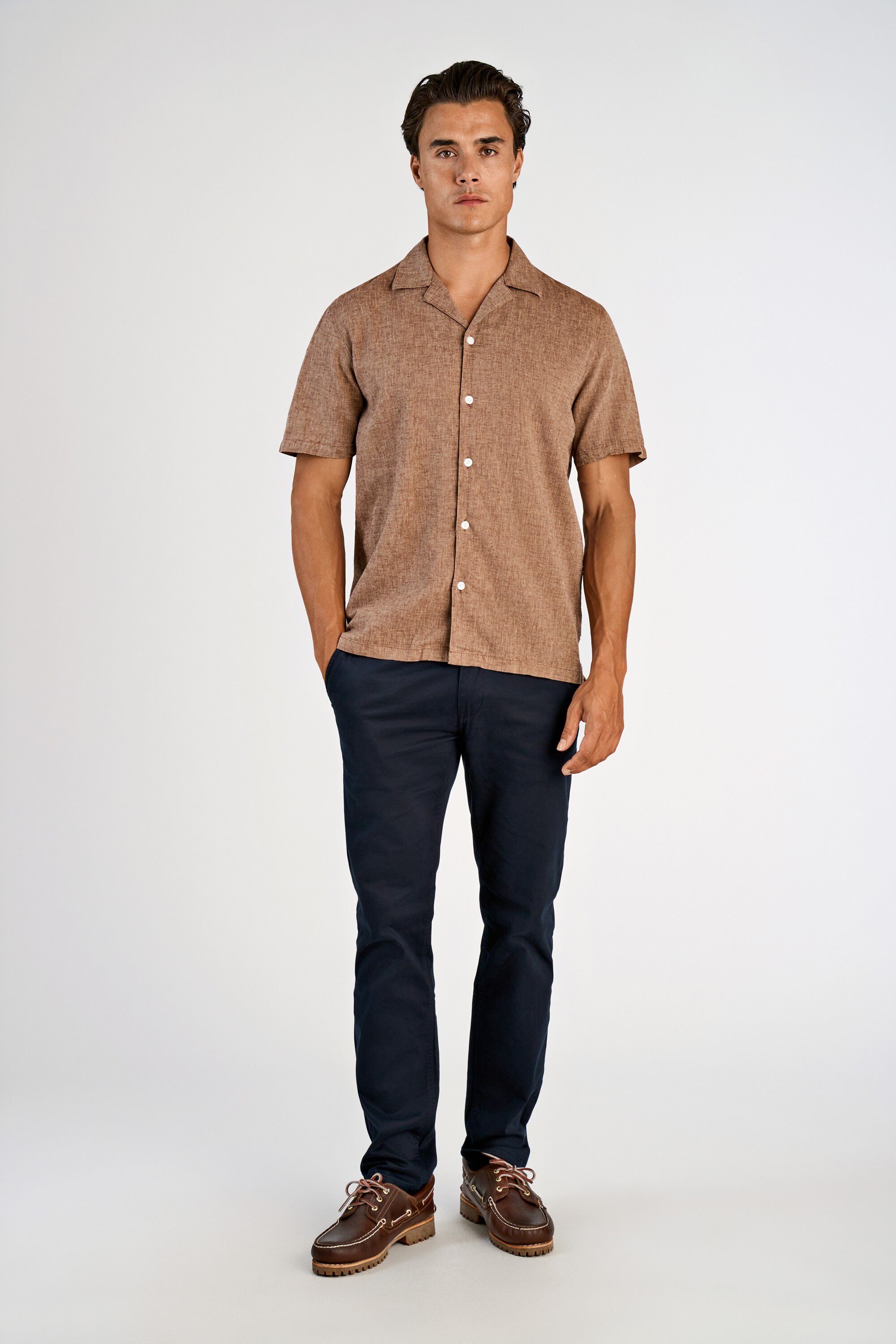 Casual linen blend resort S/S