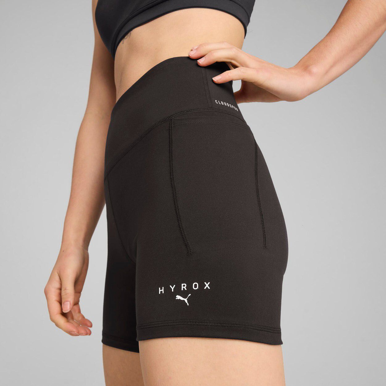 PUMA X HYROX CLOUDSPUN 3" KORTE TIGHTS