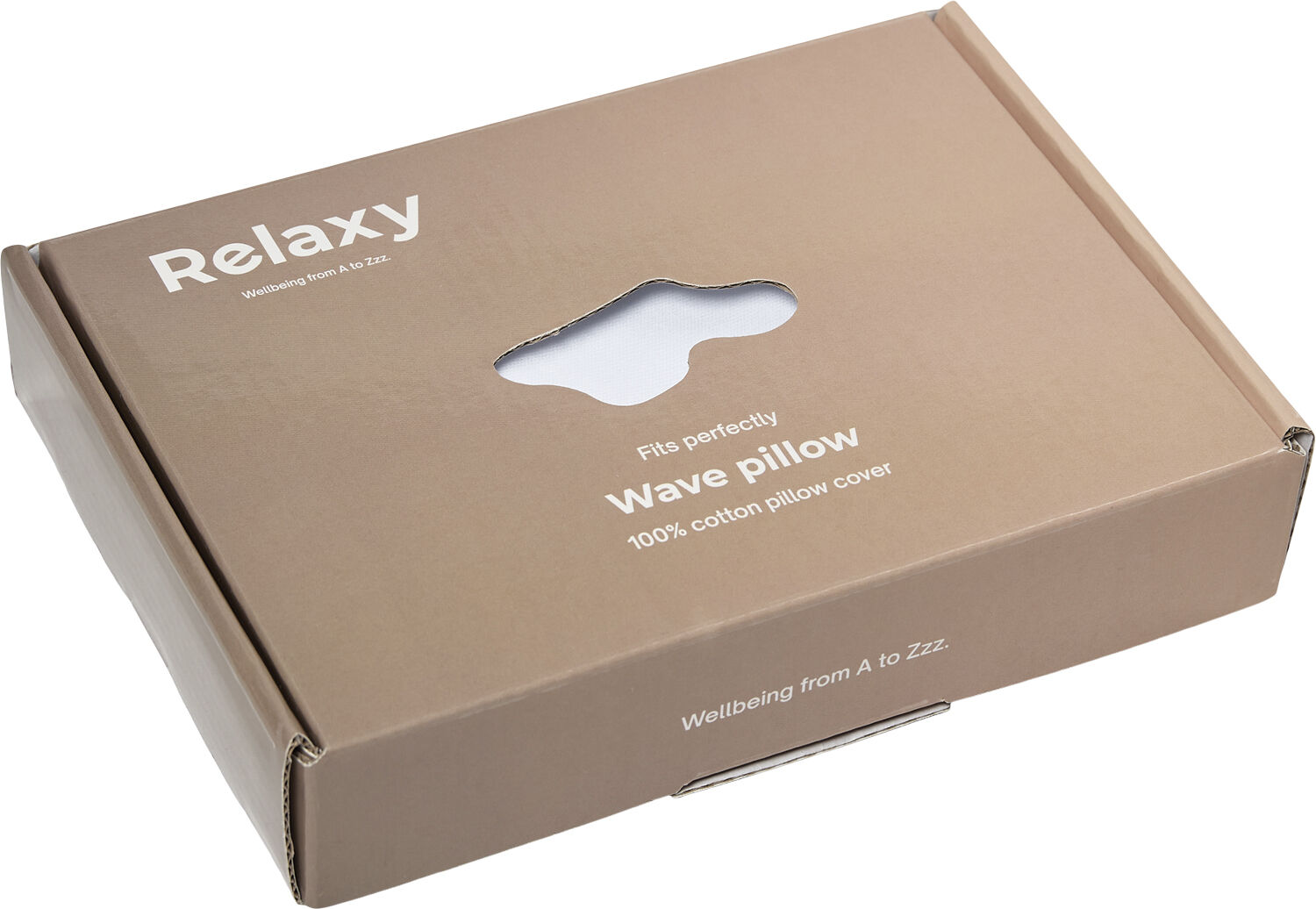 Relaxy WAVE Pudebetr&aelig;k hvid