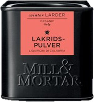 Lakridspulver, grov, BOB