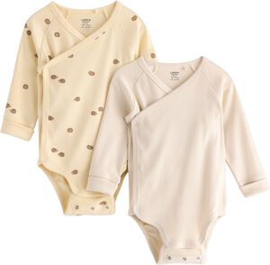 Ribbed wrap bodysuits in soft and s