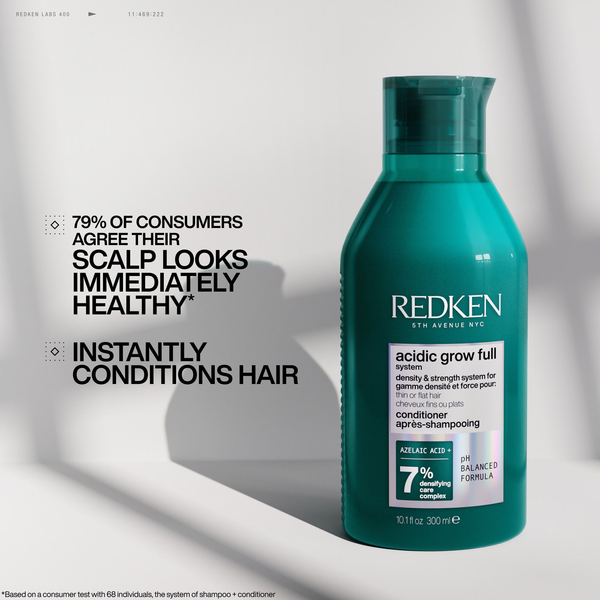 Acidic Grow Full System Densifying Conditioner for Thin Hair