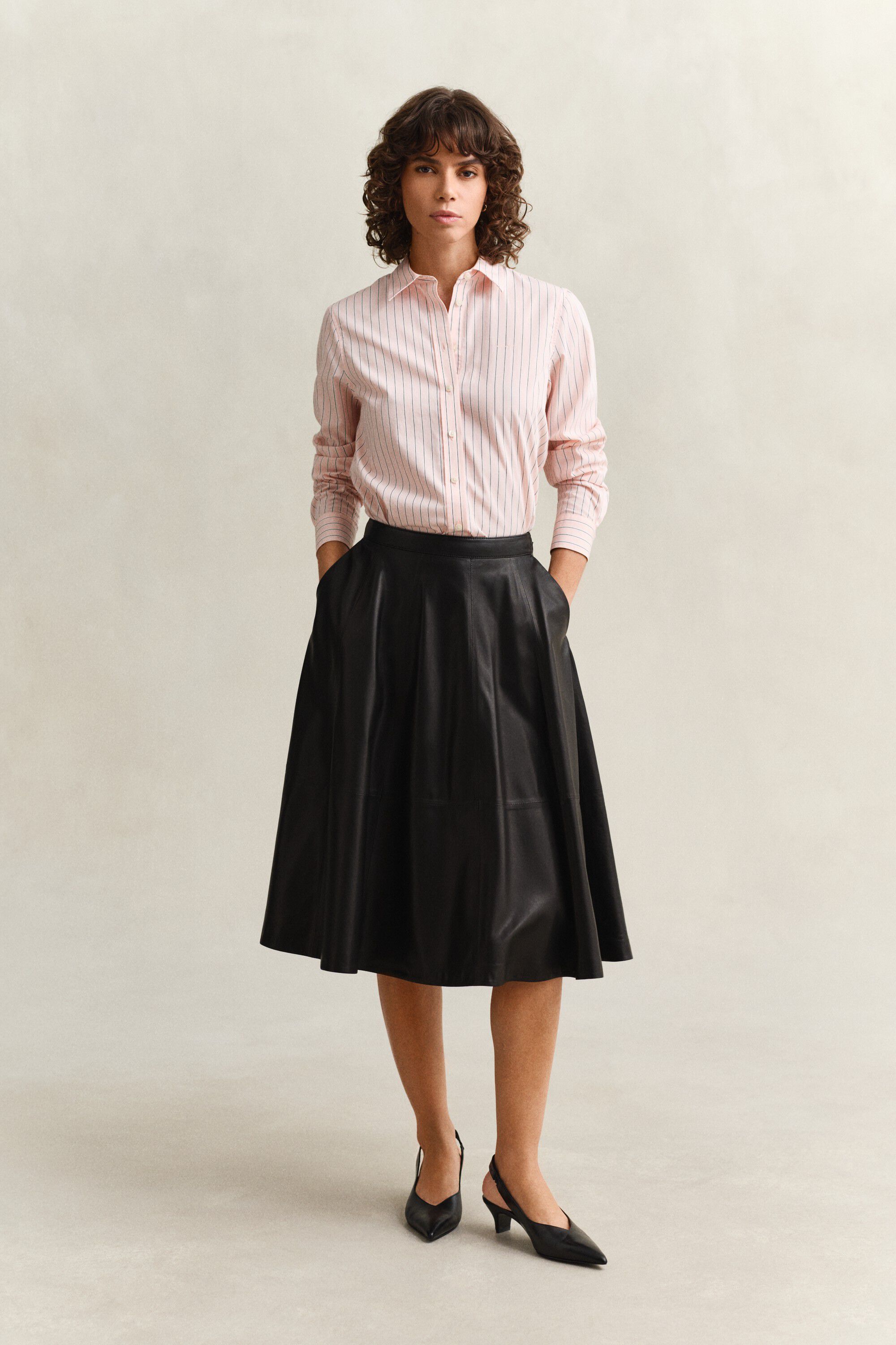 REG CLASSIC POPLIN STRIPE SHIRT