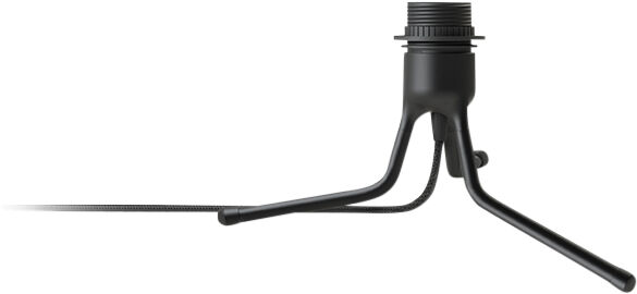 Tripod Base matt black H 18,6 cm