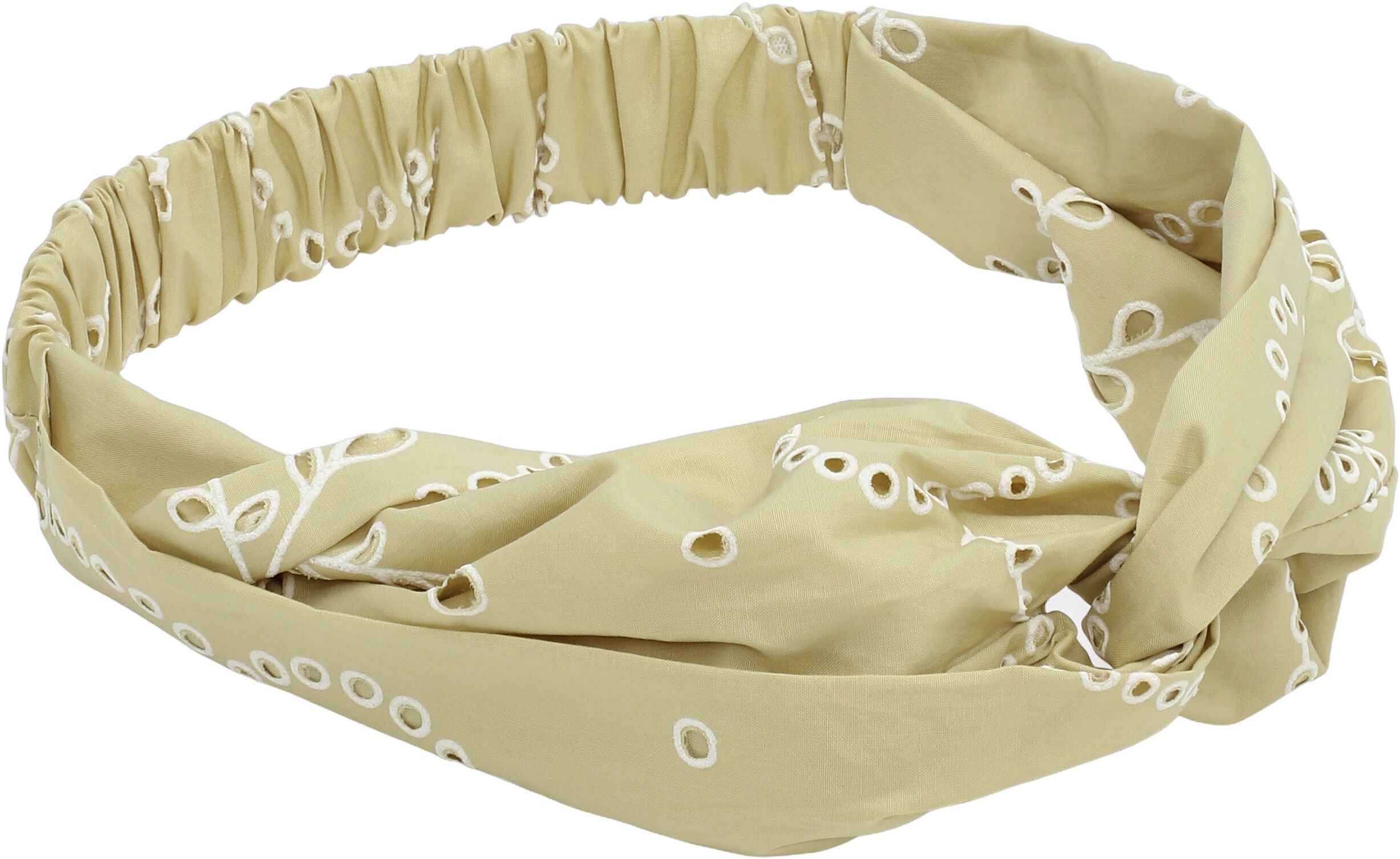 Floral Broderie Twist Headband