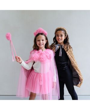 Mimi & Lula - Tylskørt - Pink Flower