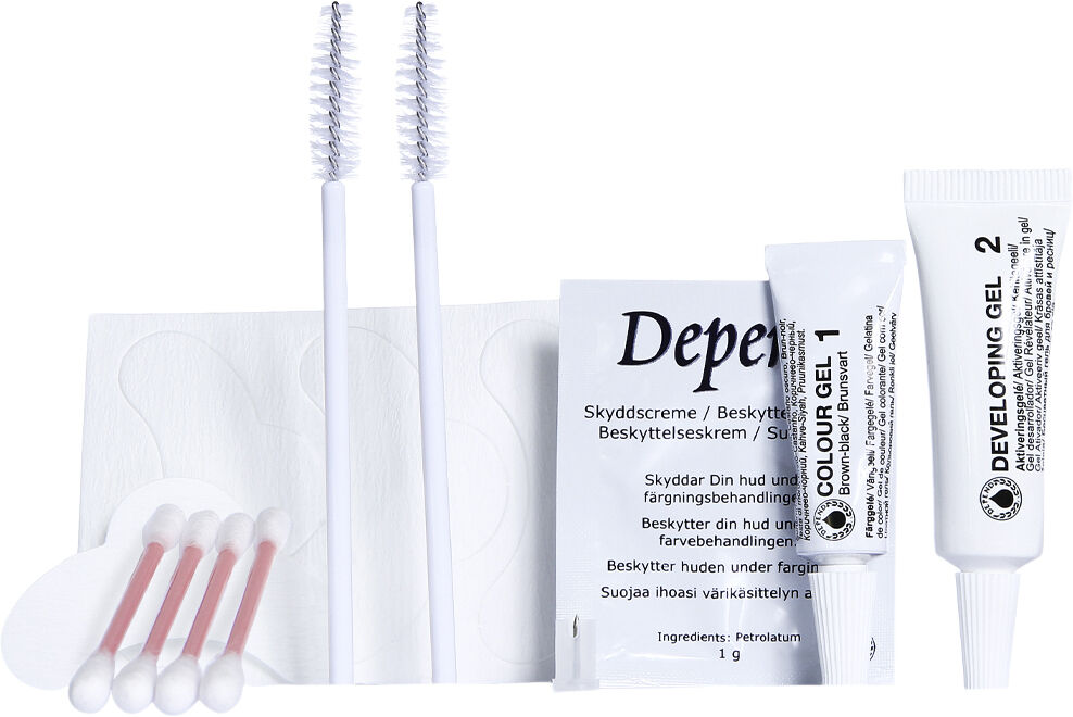 Lash/eyebrow col. Brown black