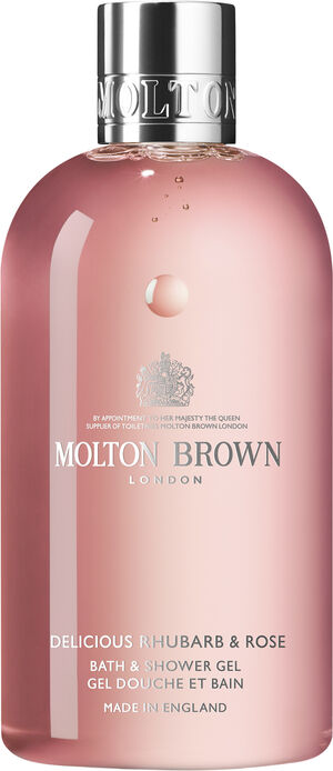 Delicious Rhubarb & Rose Bath & Shower Gel