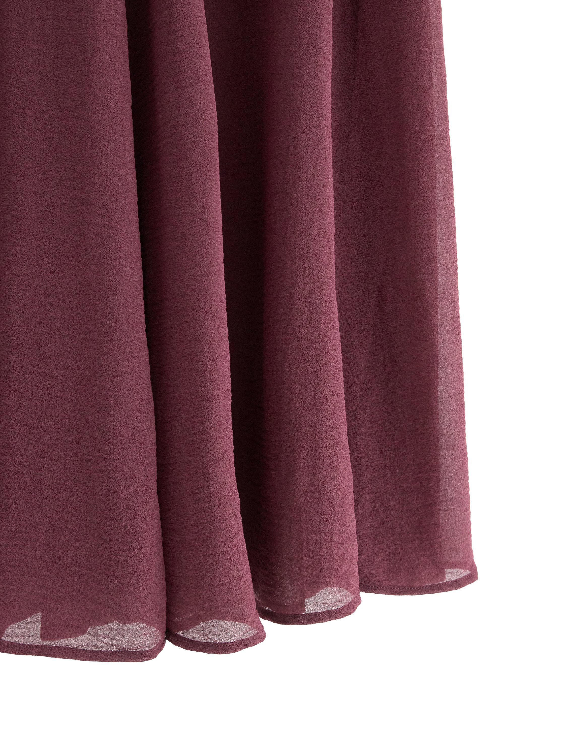 Flowy maxi skirt in chiffon with an