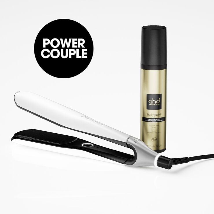 ghd Chronos Max - Wide Plate Hair Straightener White