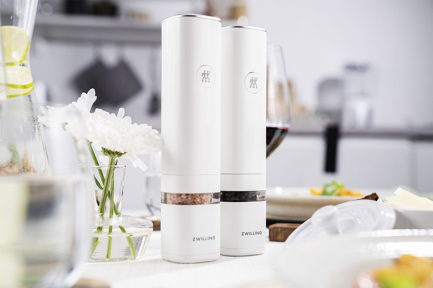 Enfinigy Elektrisk krydderikv&aelig;rn Hvid