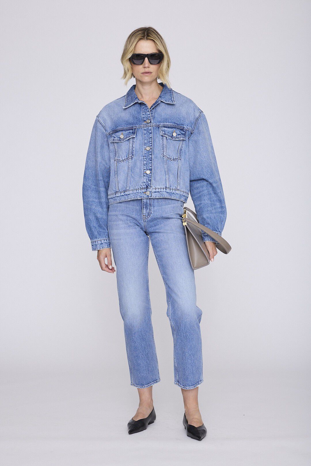 QUINCY JACKET - CASCADE BLUE
