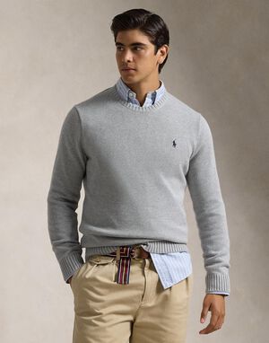 Cotton Crewneck Sweater