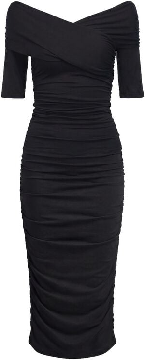 OBJLEVIH 2/4 CROSS OVER DRESS E TNE