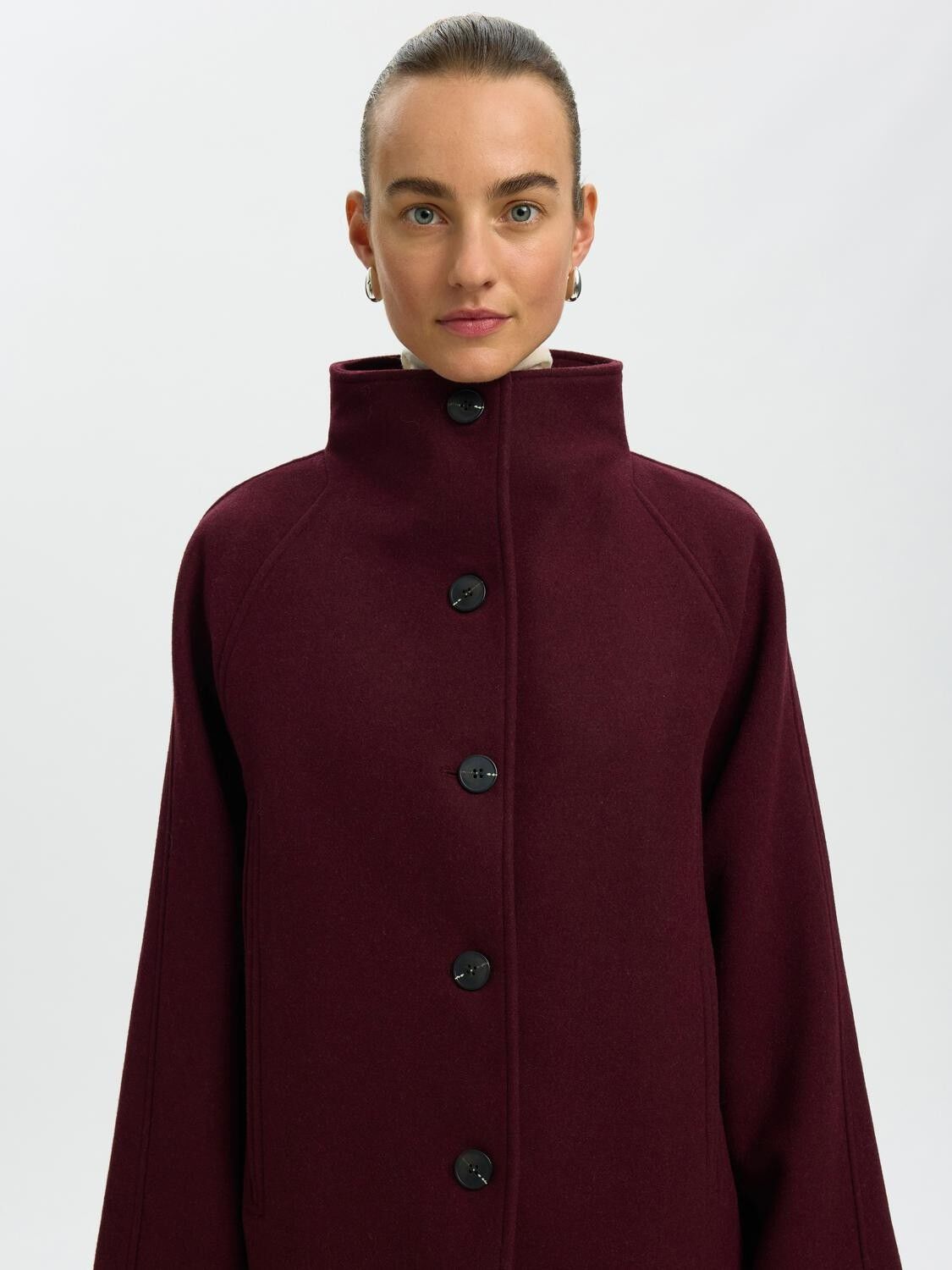 Slwzia-Vinni Wool Blend Coat Noos