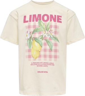 KOGCARINA LIFE SS LOOSE PRINTED TOP