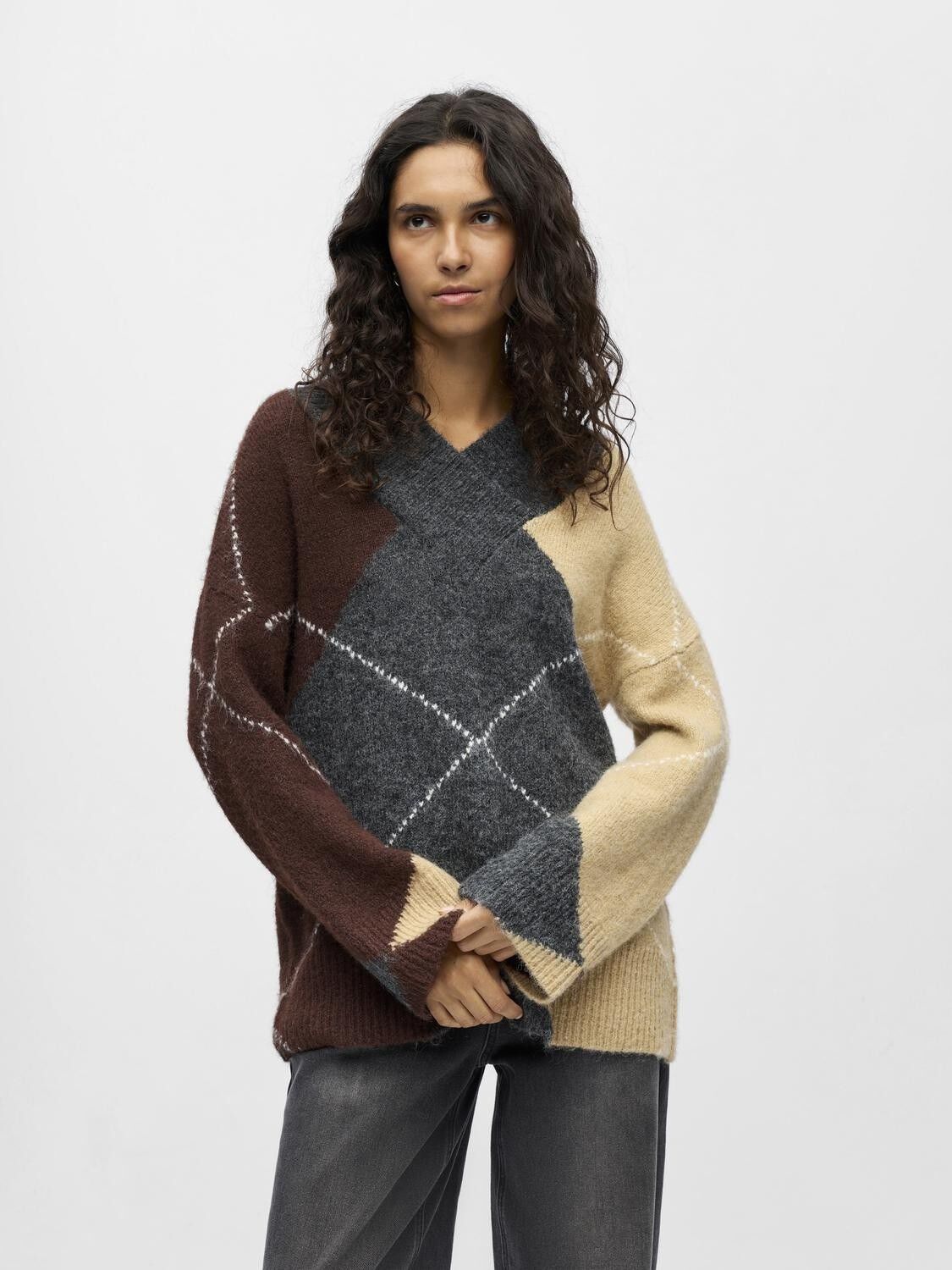 OBJZENA KNIT L/S LO PULLOVER 141