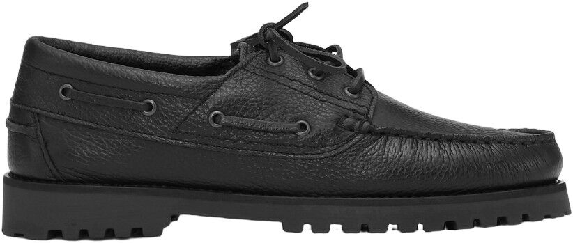 Grain Leather Boat Shoe