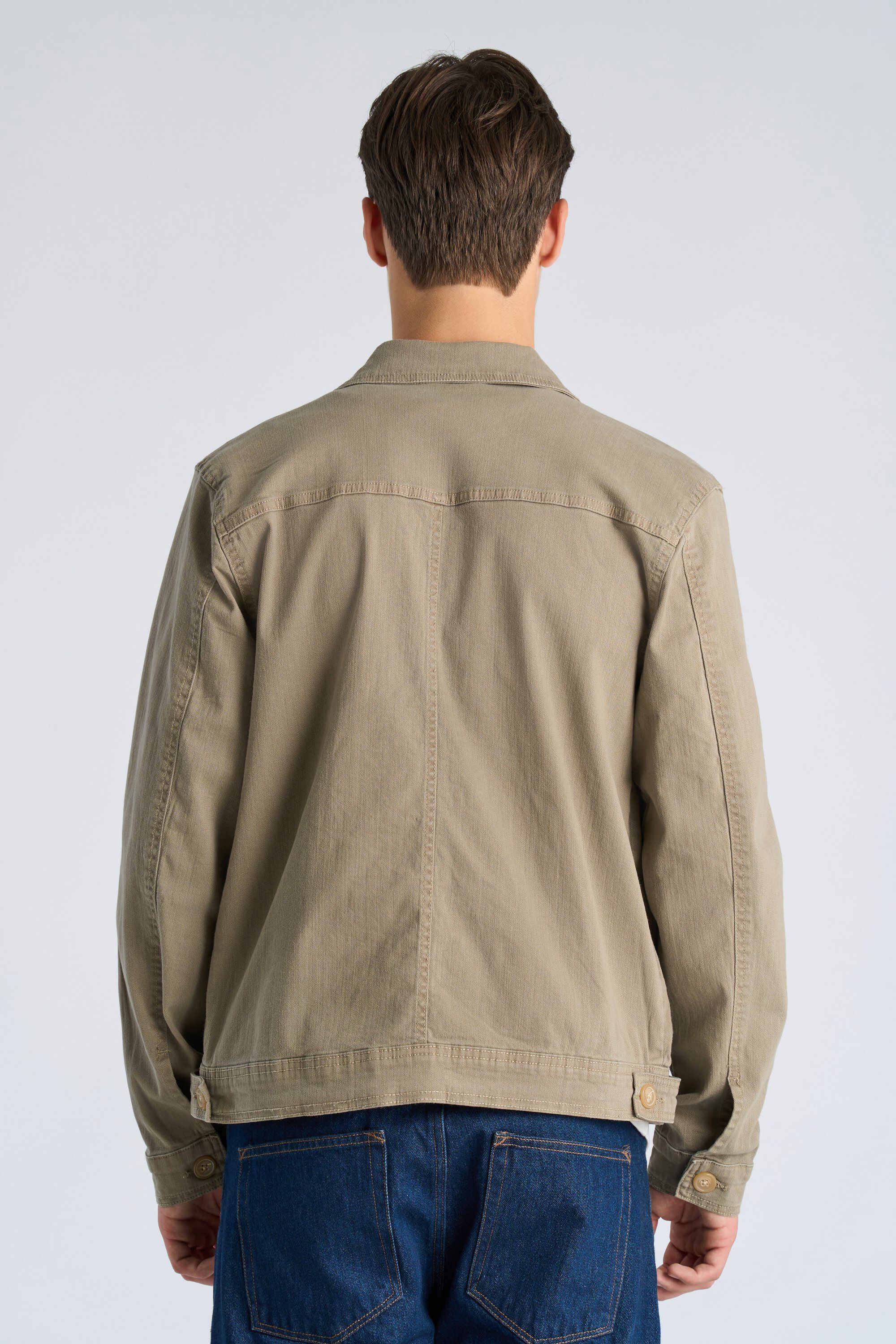 Twill overshirt