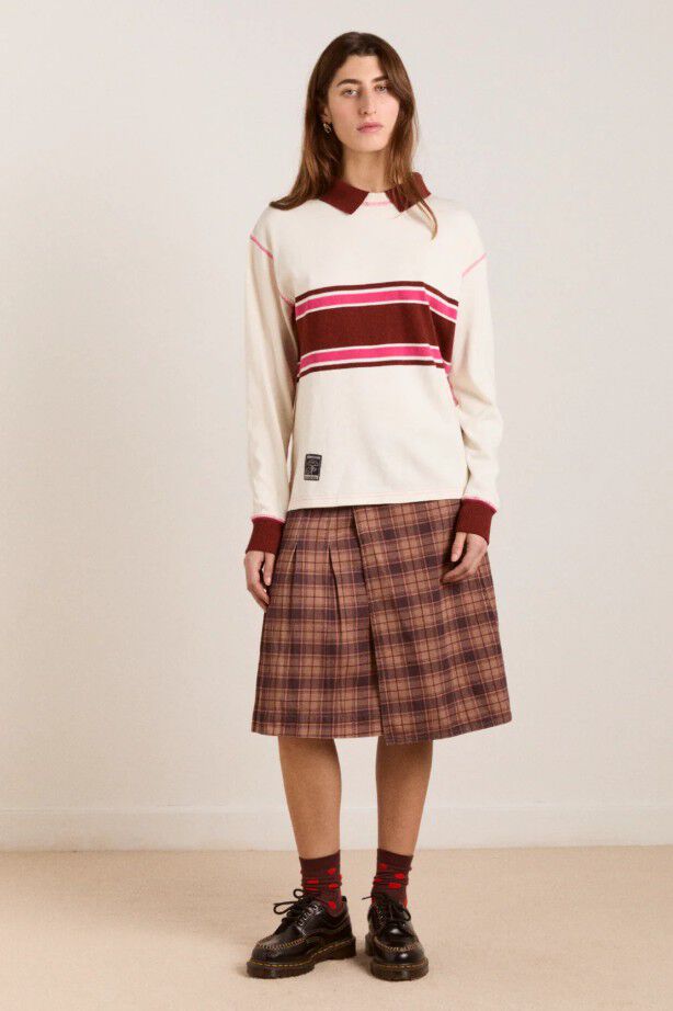 OLINA PLACEMENT STRIPE RUGBY