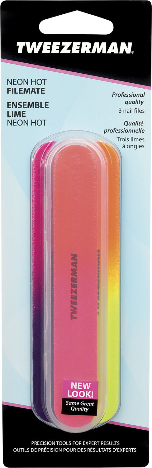 Neglefile neonfarvet