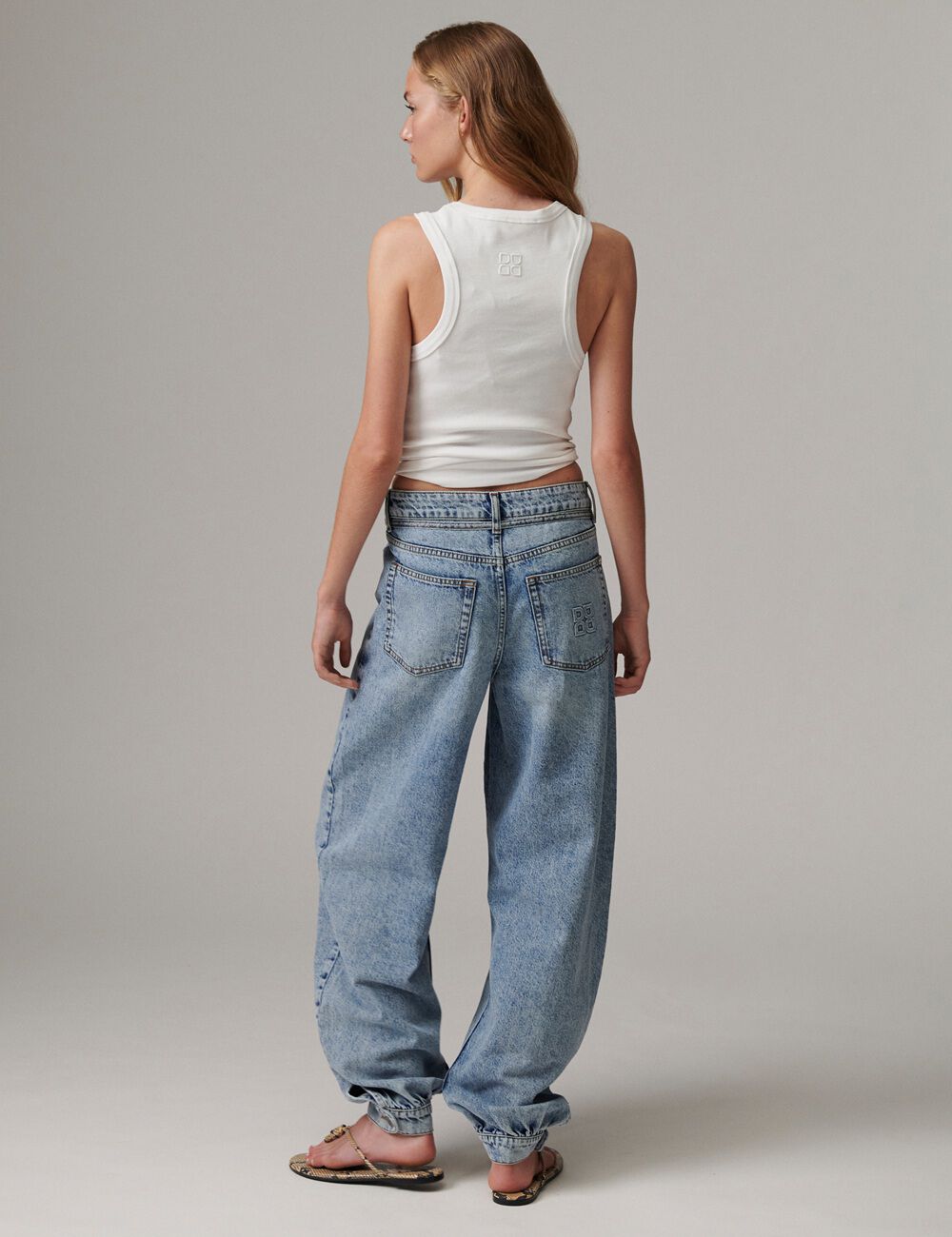 DAYBlaire Cuff - Soft Denim Structure