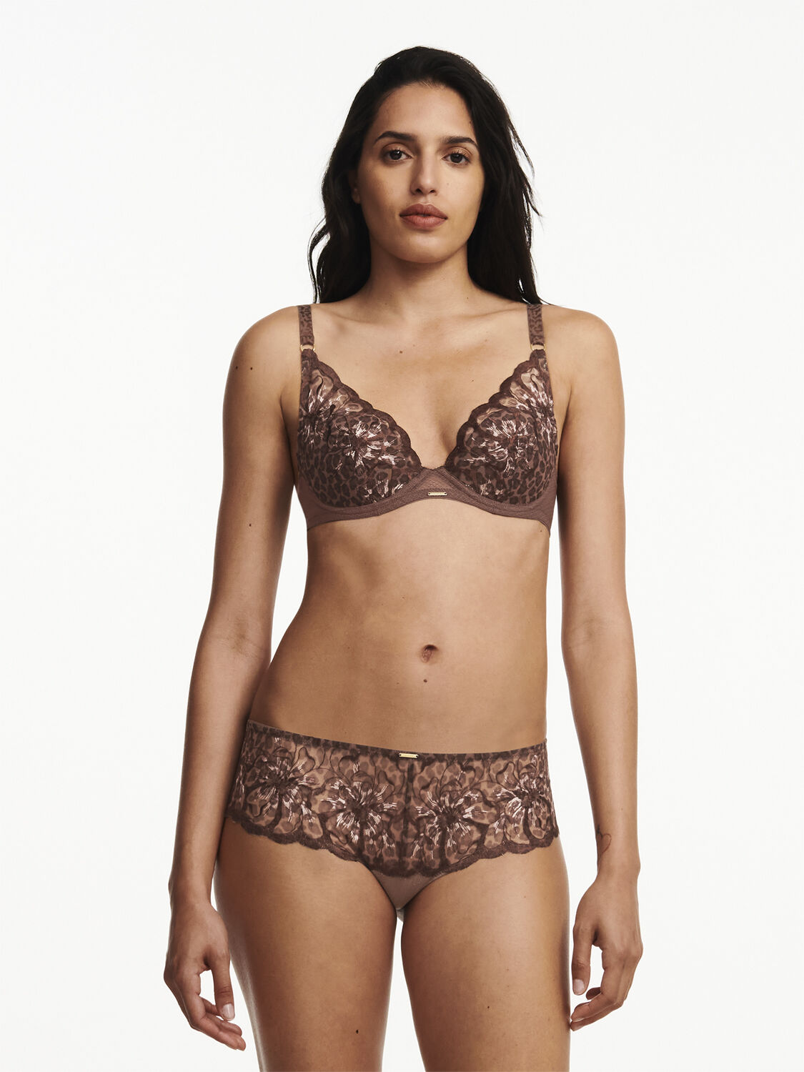 Fleurs Plunge t-shirt bra