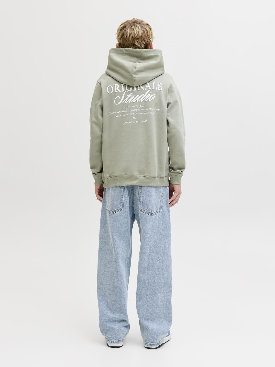 JORNORREBRO TYPO BACK SWEAT HOOD SN