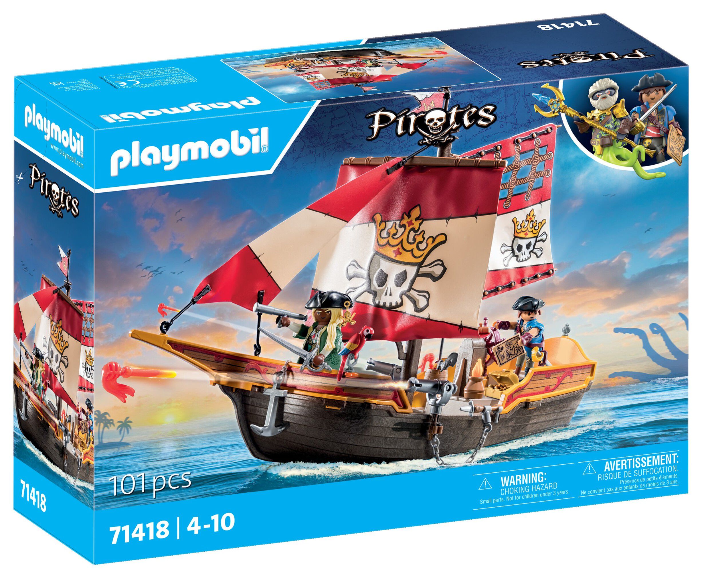 Playmobil Piratskib