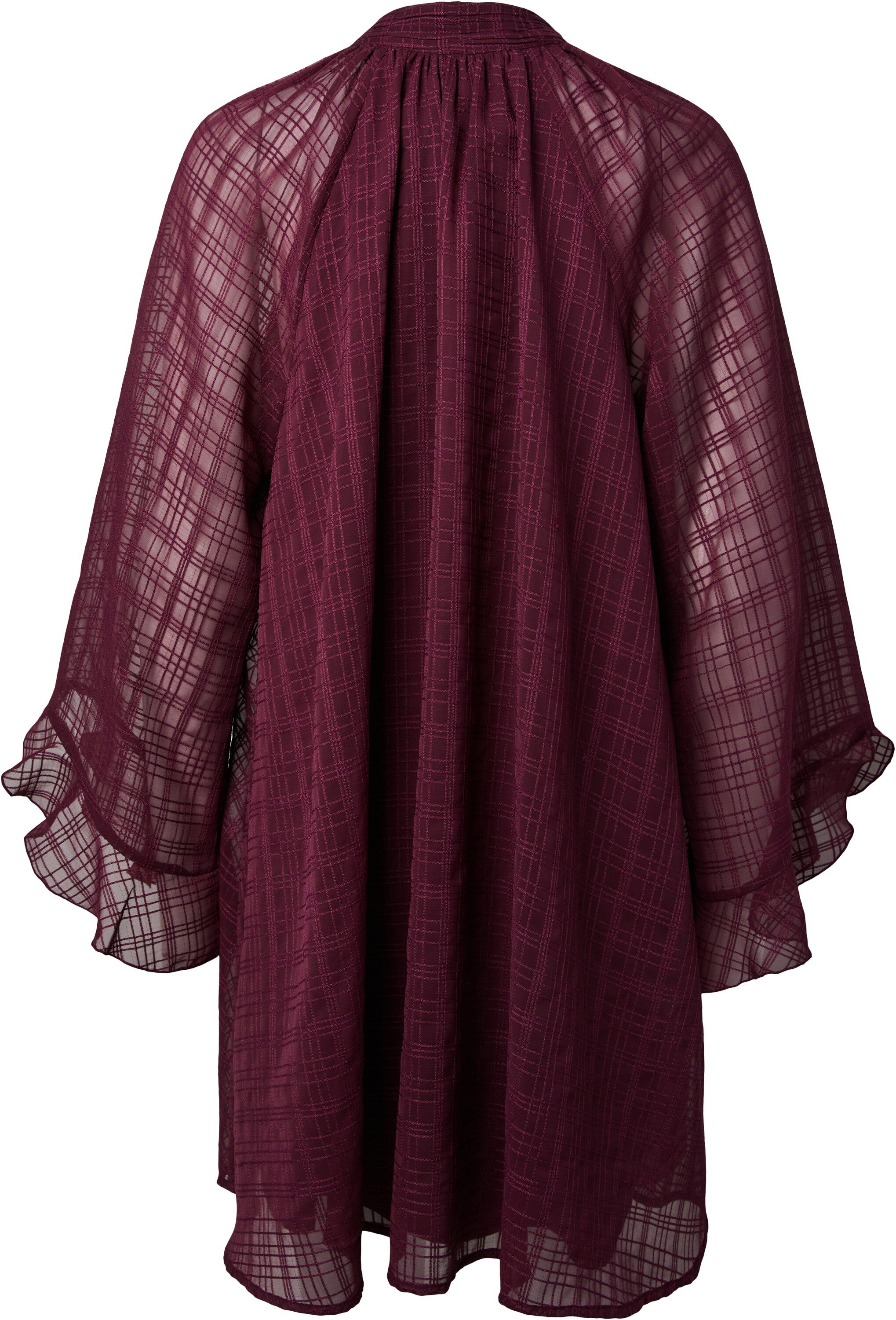 Yasliana Ls Tie Neck Dress S.
