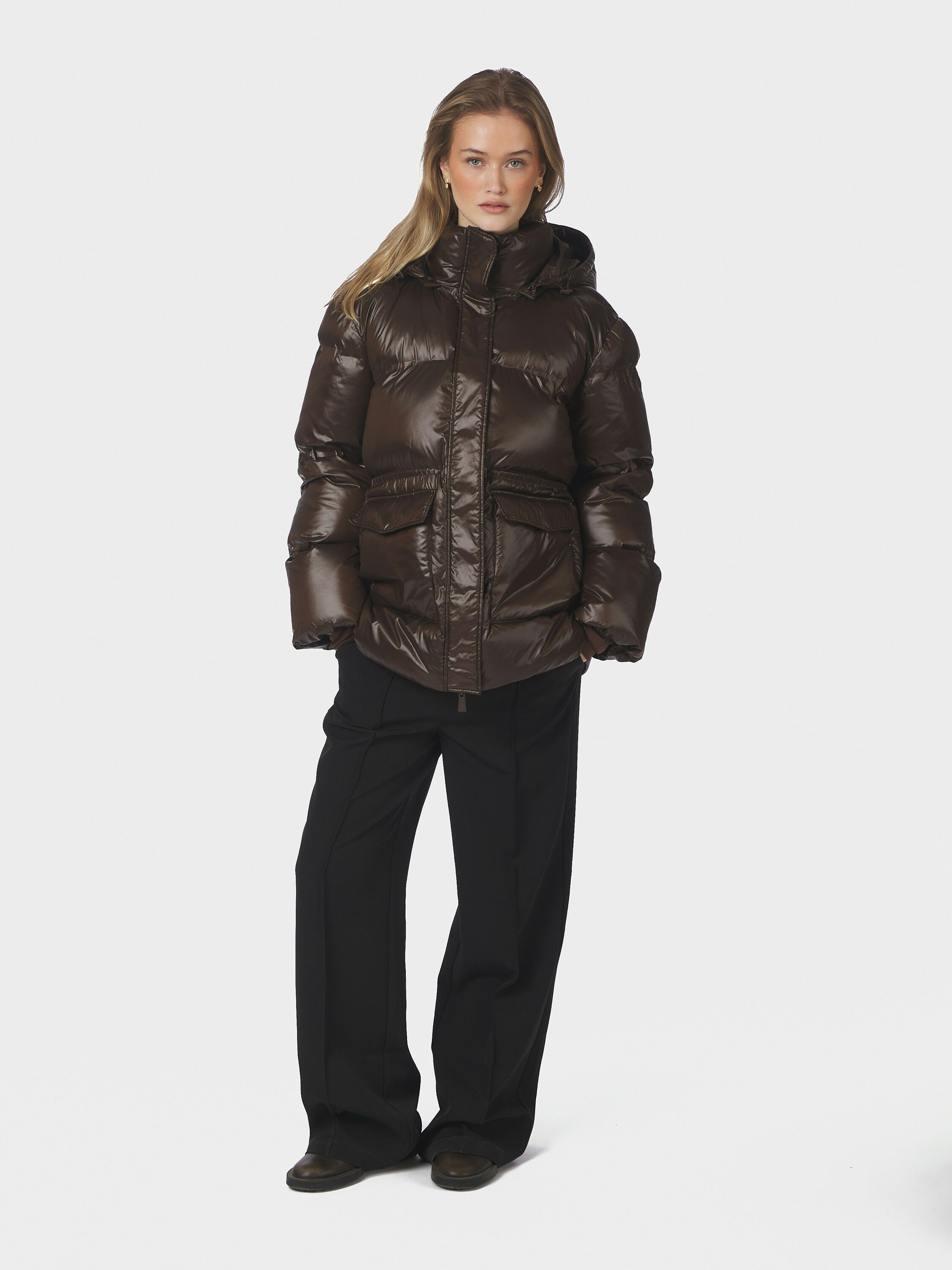 Clotilde Shiny Puffer Jacket