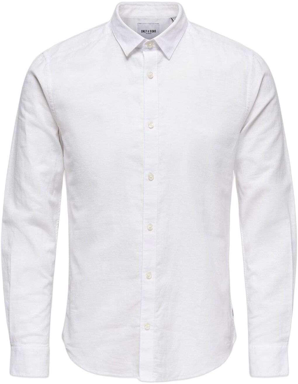 ONSCAIDEN LIFE LS SOLID LINEN SHIRT