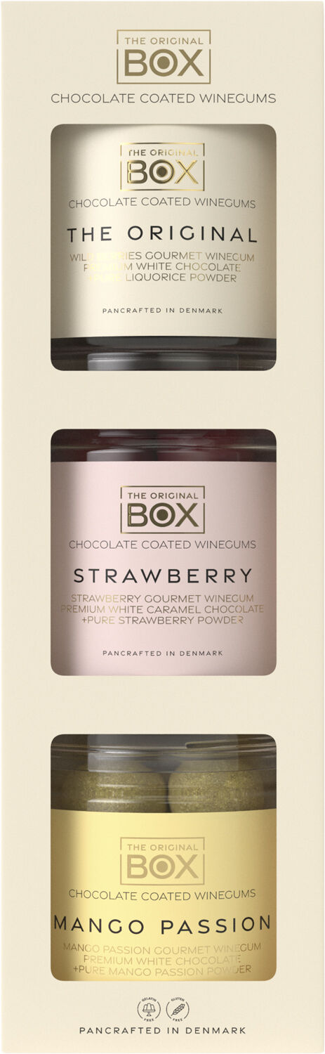 Giftbox no. 3 - 3 x Small Tubes