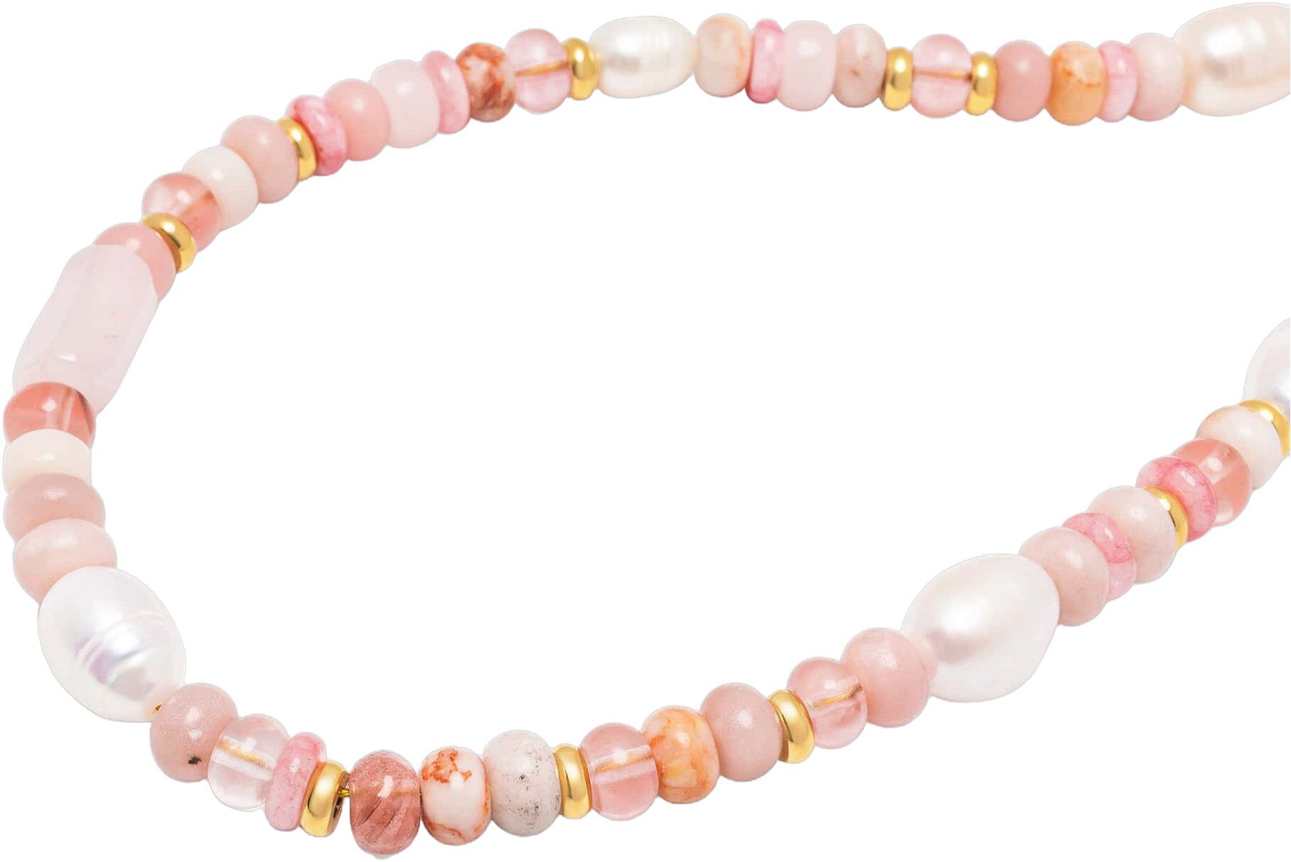 Women's Rose Pearl Choker