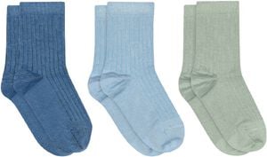 Cotton Rib socks - 3-pack