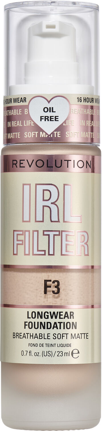Revolution IRL Filter Longwear Foundation F7