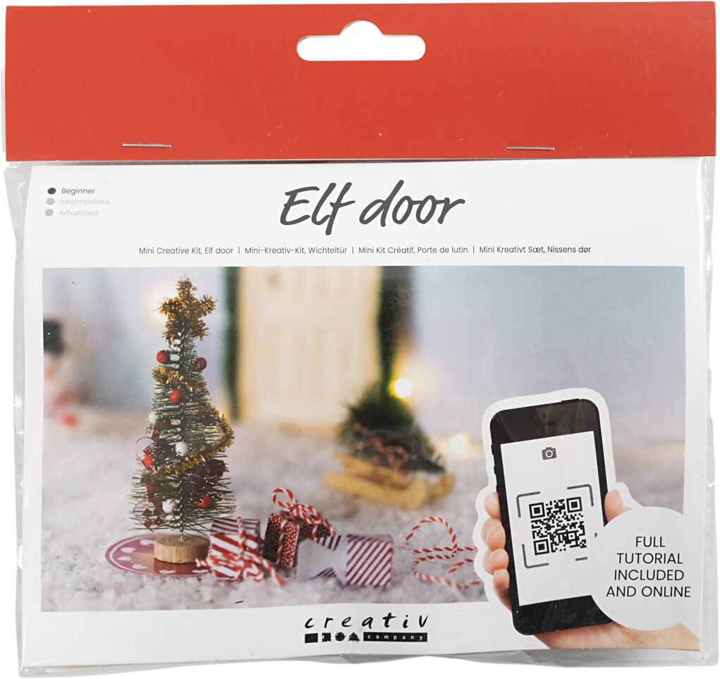 Mini DIY Kit Nissens D&oslash;r, Juletr&aelig;