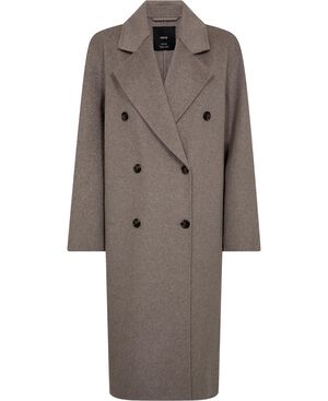 Handmade oversized wool coat