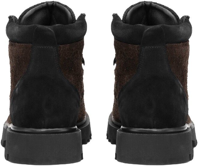 Hairy Suede Hiking Boot