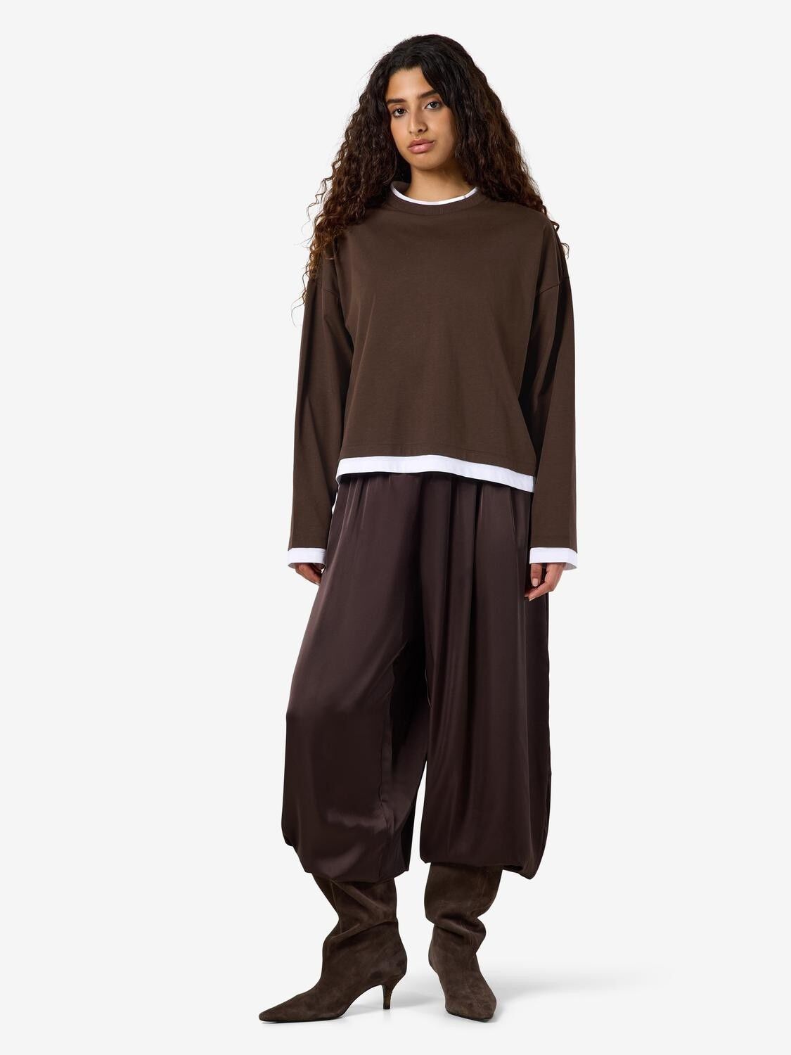 Nmember L/S Double Layer Top