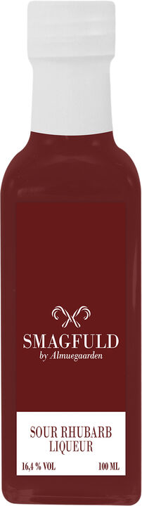 Likør med smag af syrlig rabarber (16,4% vol. )